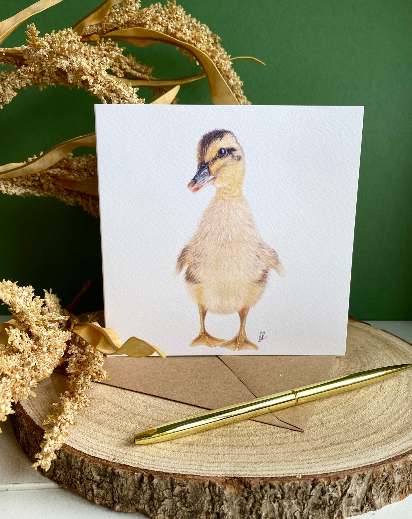 Duckling Greetings Card
