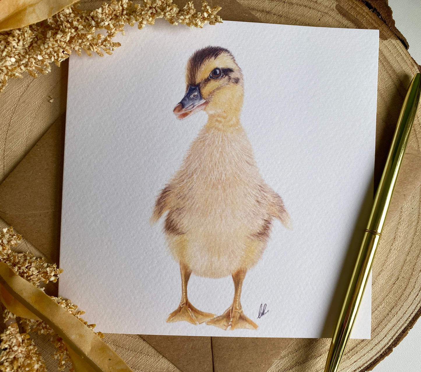 Duckling Greetings Card